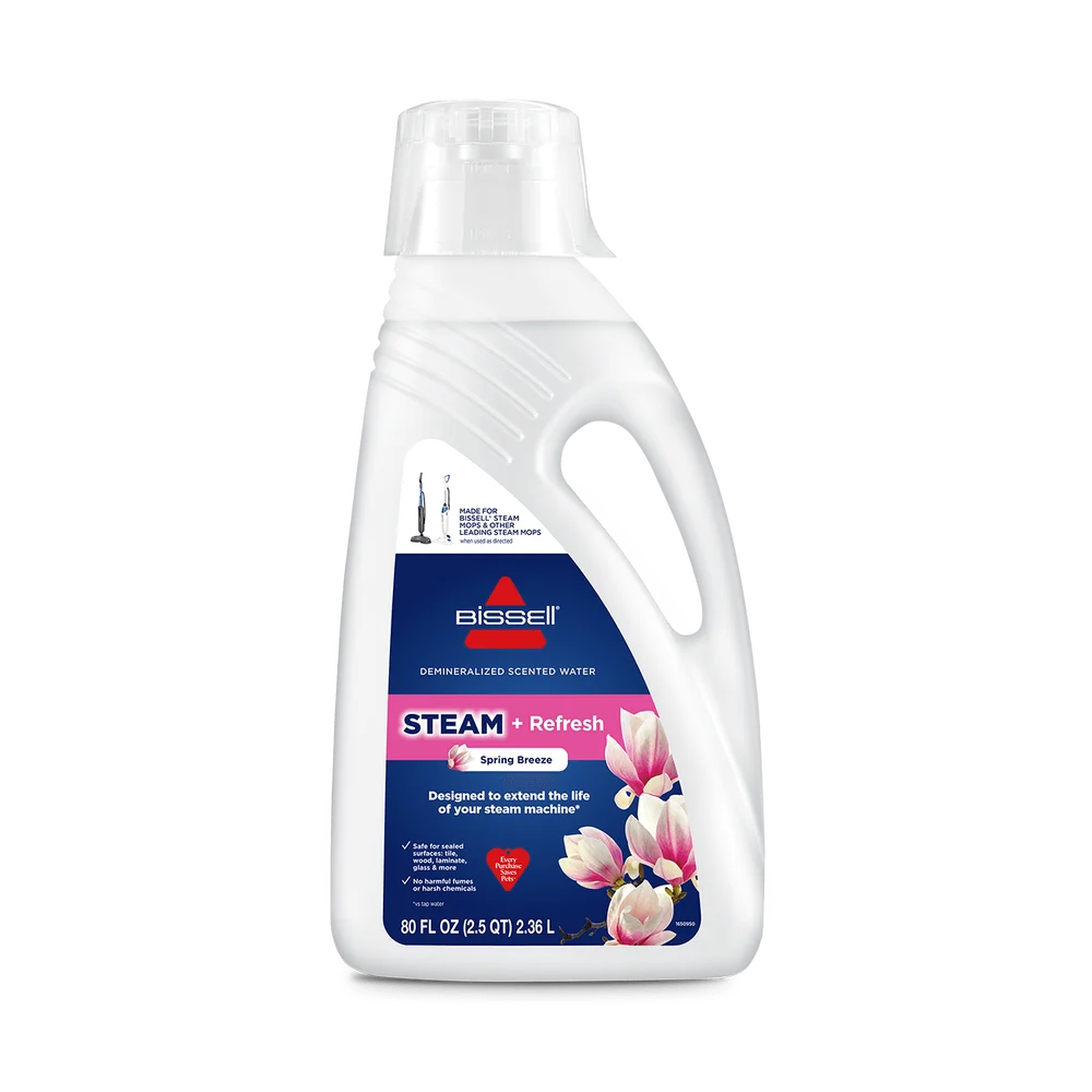 Spring Breeze Demineralized Water for Steam Mops (80 oz.)