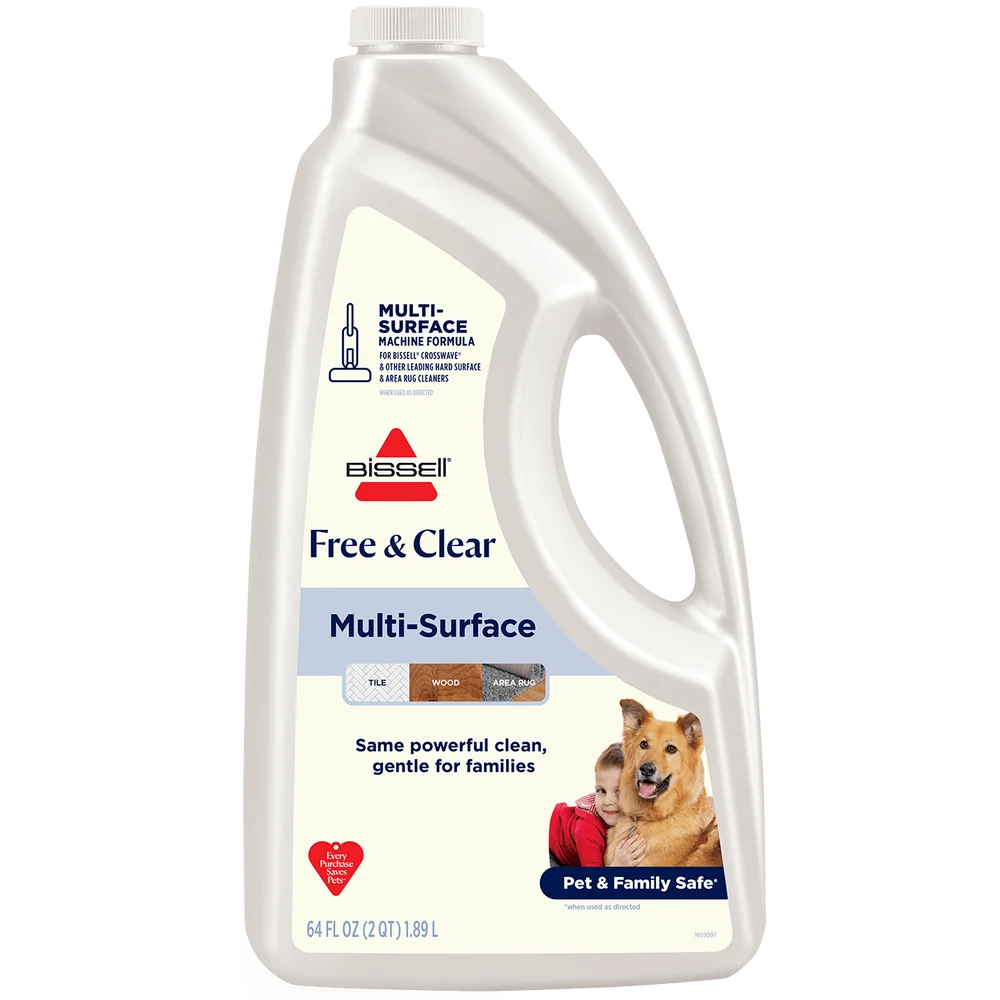 Multi-Surface Free & Clear Cleaning Formula (64 oz.)