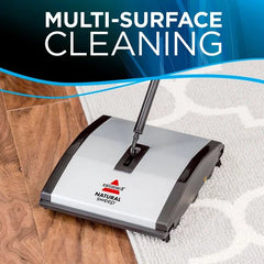 Natural Sweep® Carpet & Floor Manual Sweeper
