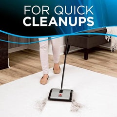 Natural Sweep® Carpet & Floor Manual Sweeper