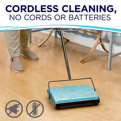 REFRESH™ Carpet & Floor Manual Sweeper