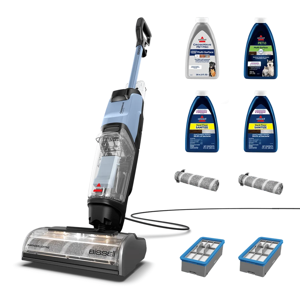 CrossWave® EdgeFind™ All-in-One Multi-Surface Cleaner Exclusive Bundle
