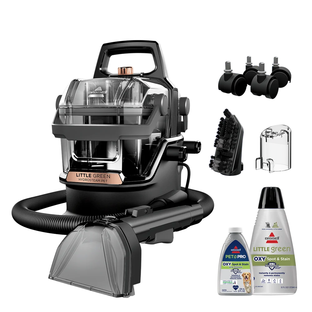 Little Green® HydroSteam® Pet Portable Carpet Cleaner Exclusive Bundle